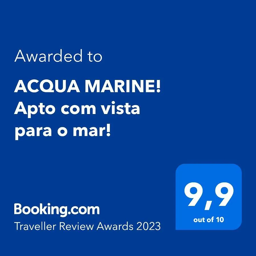 شقة Acqua Marine Floripa Apto Com Vista Para O Mar! Florianópolis البرازيل